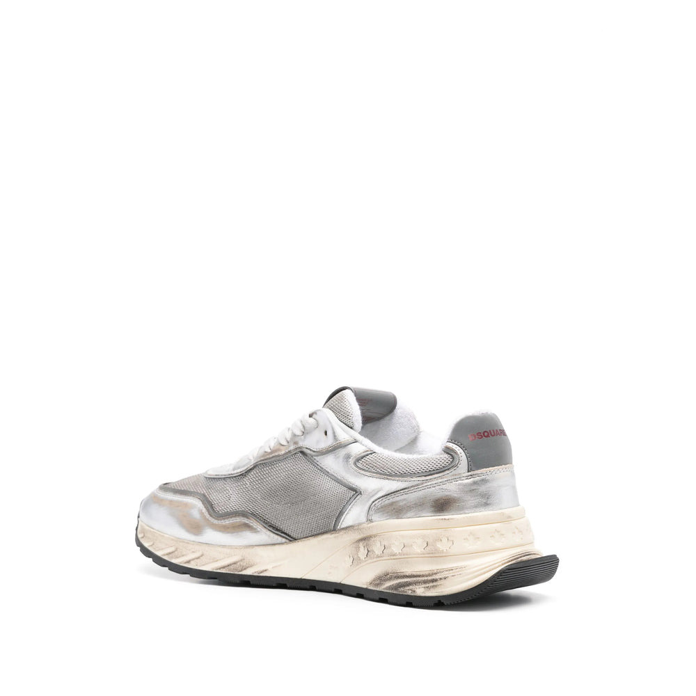 Dsquared2 Silver Trainers - Low-Tops Men - 3