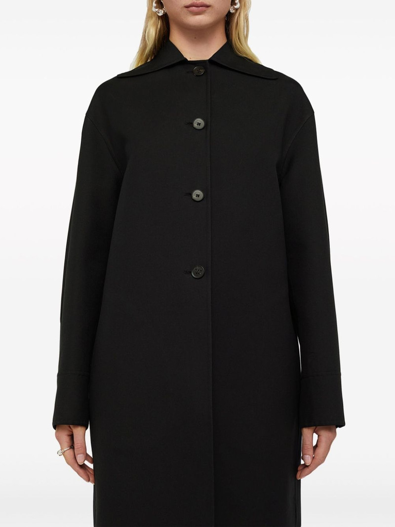 asymmetric-hem cotton coat 3