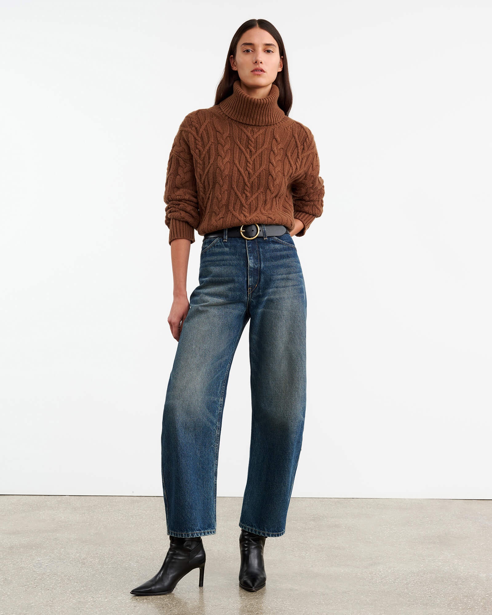 GIGI CASHMERE TURTLENECK SWEATER - 4