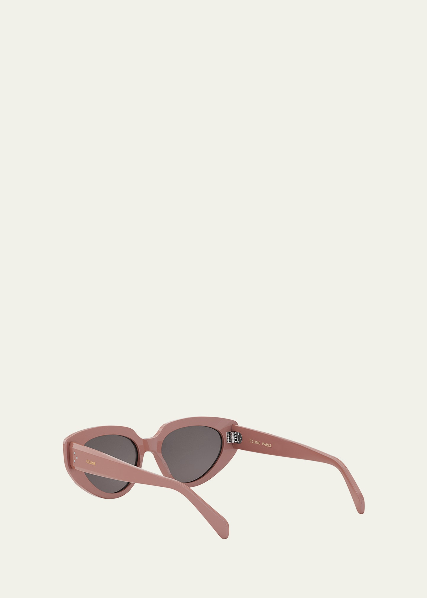 Bold 3 Dots Acetate Cat-Eye Sunglasses - 4