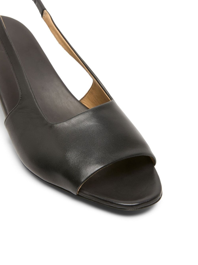 leather slingback sandals 4
