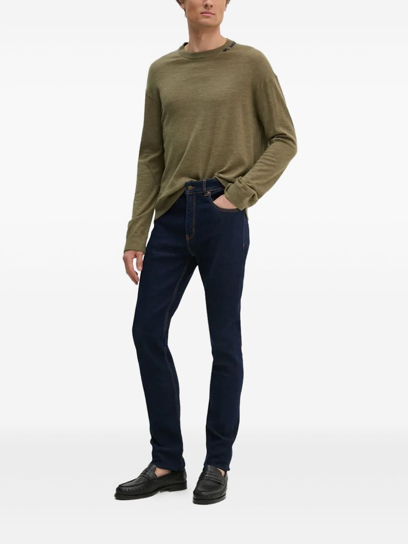 Zadig & Voltaire logo-plaque slim-fit jeans outlook