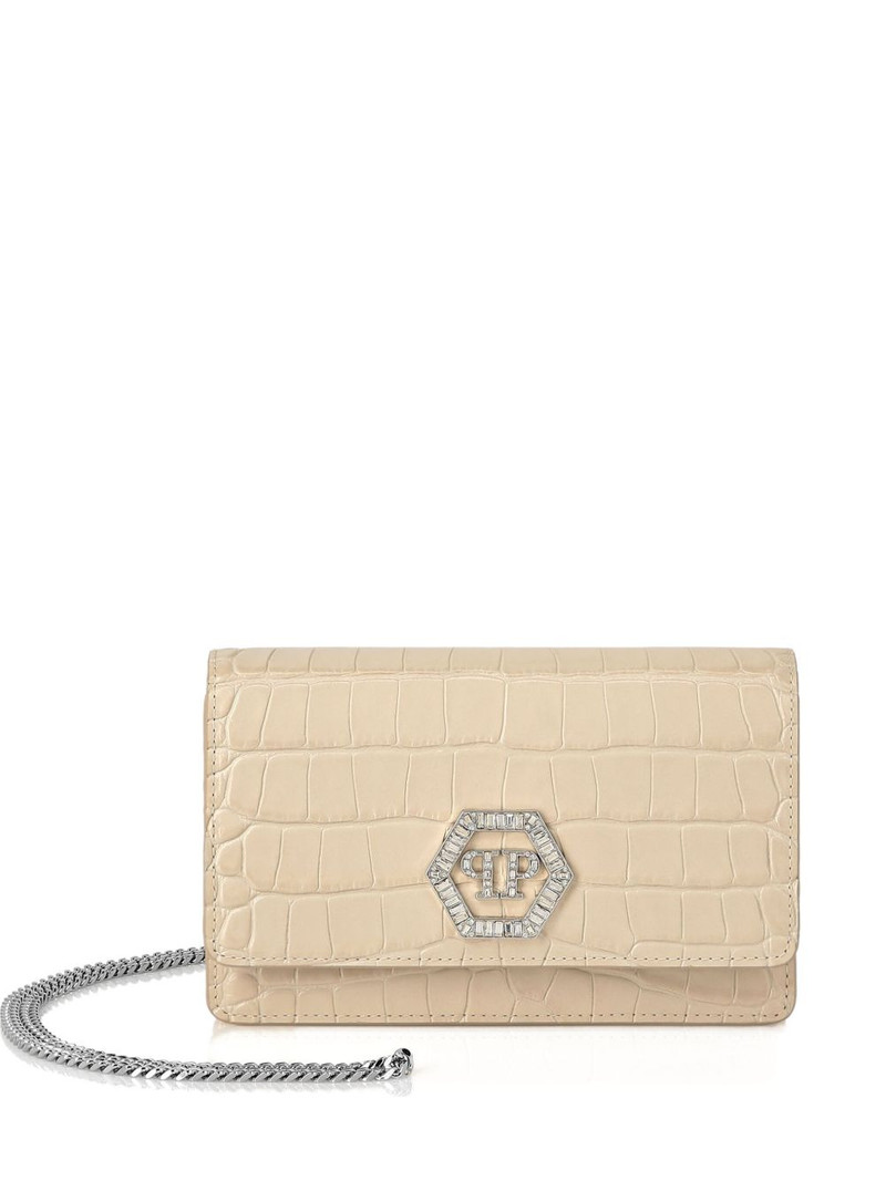crystal-embellished crossbody bag 1