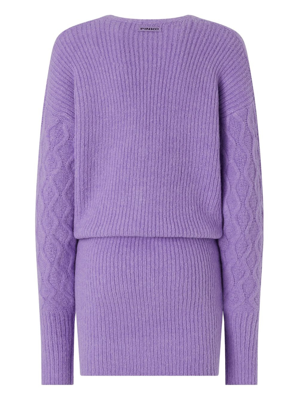 cable-knit button dress - 2
