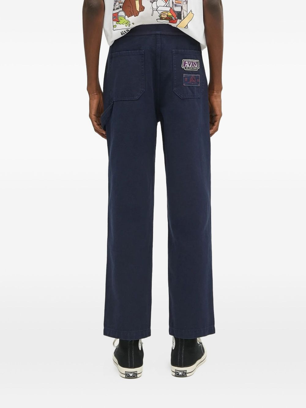 patch pocket trousers - 4
