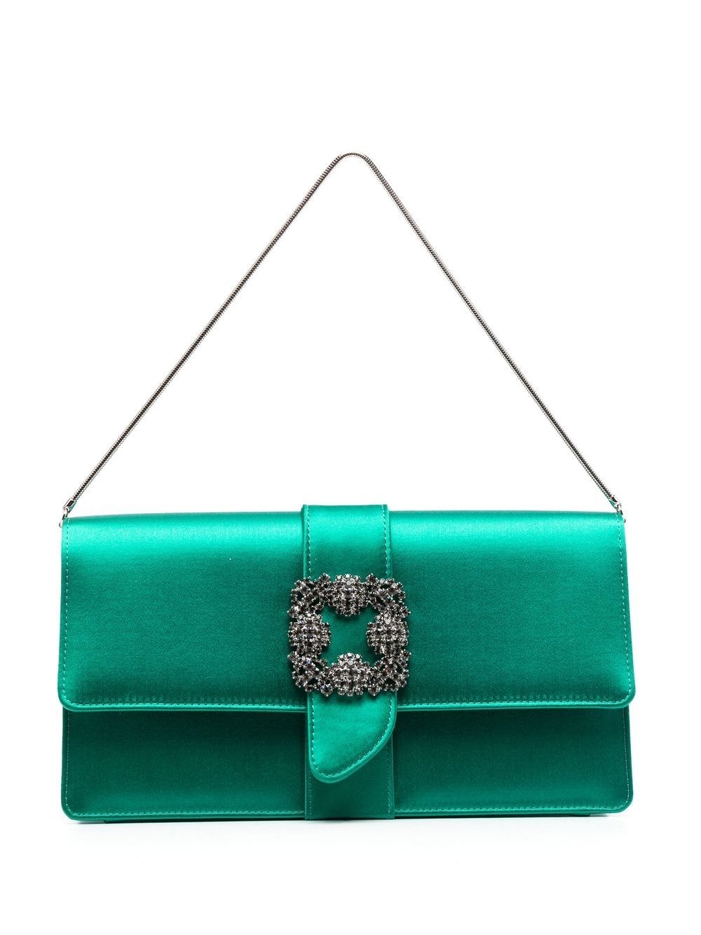 decorative-buckle clutch-bag - 1