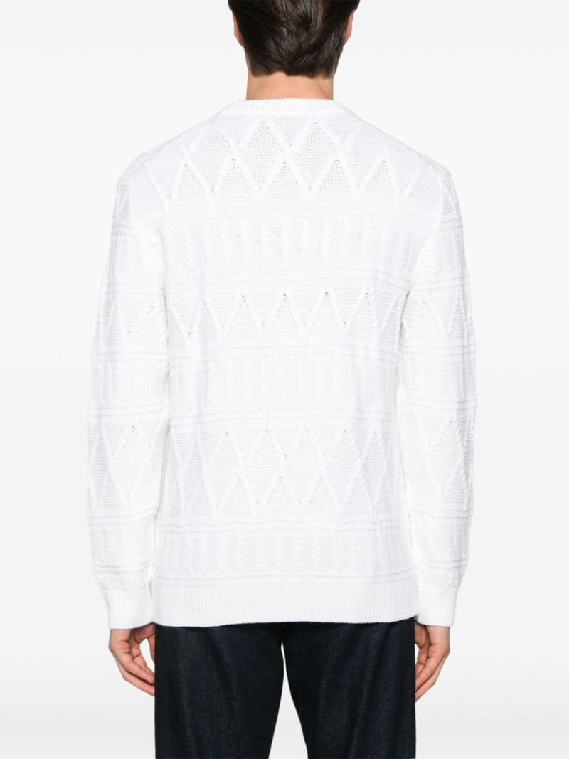 cable-knit sweater 4