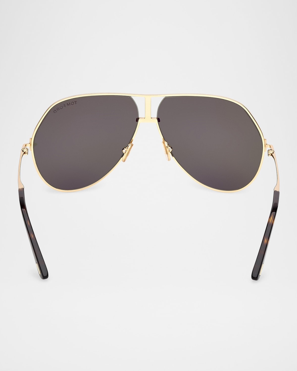 Men's Rickie-02 Metal Aviator Sunglasses - 5