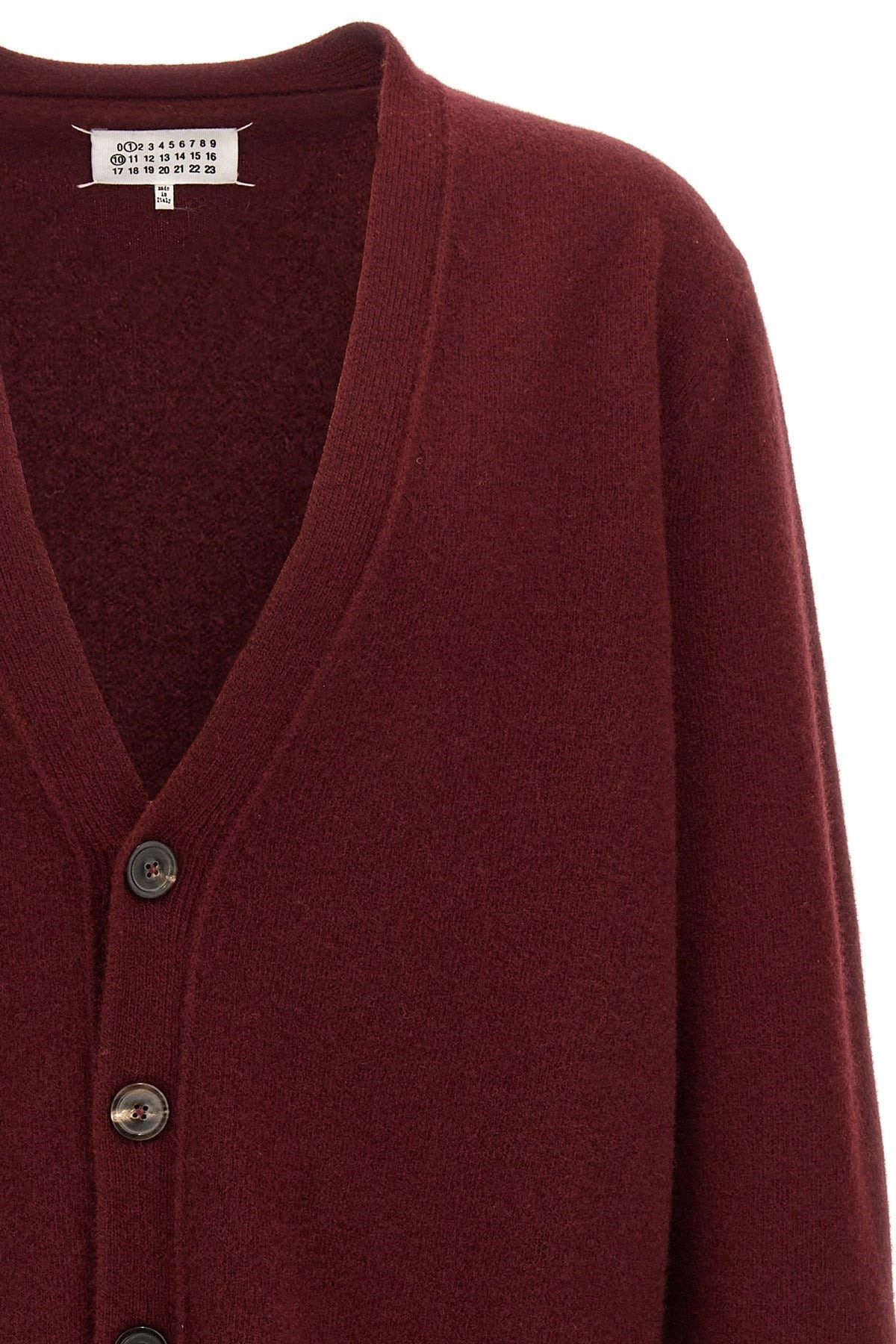 Maison Margiela Men Wool Cardigan - 4