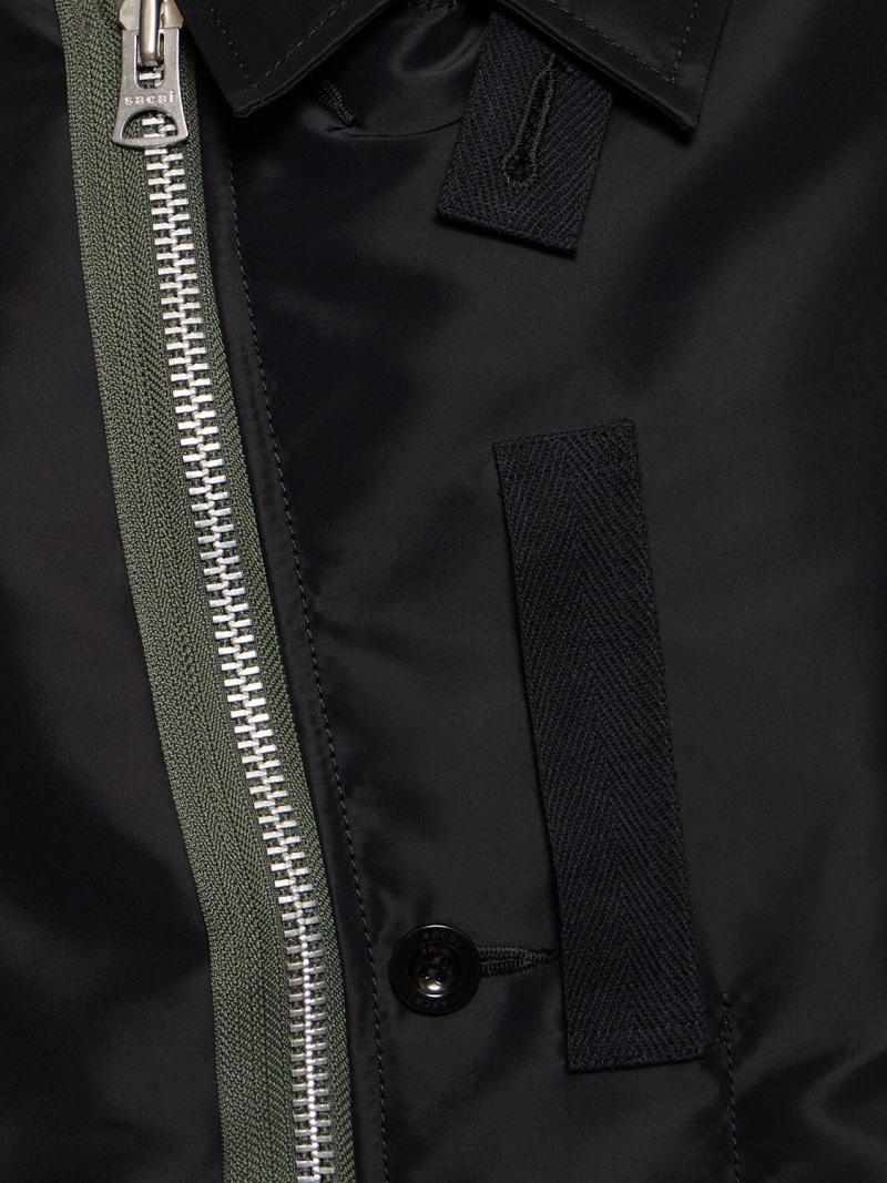 Nylon twill jacket - 4