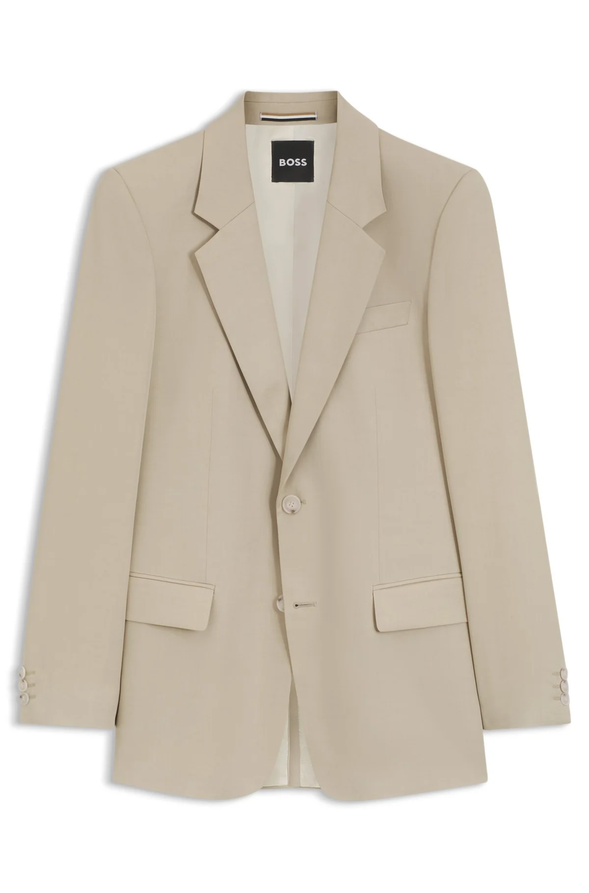 RELAXED-FIT JACKET IN TWILL - 1