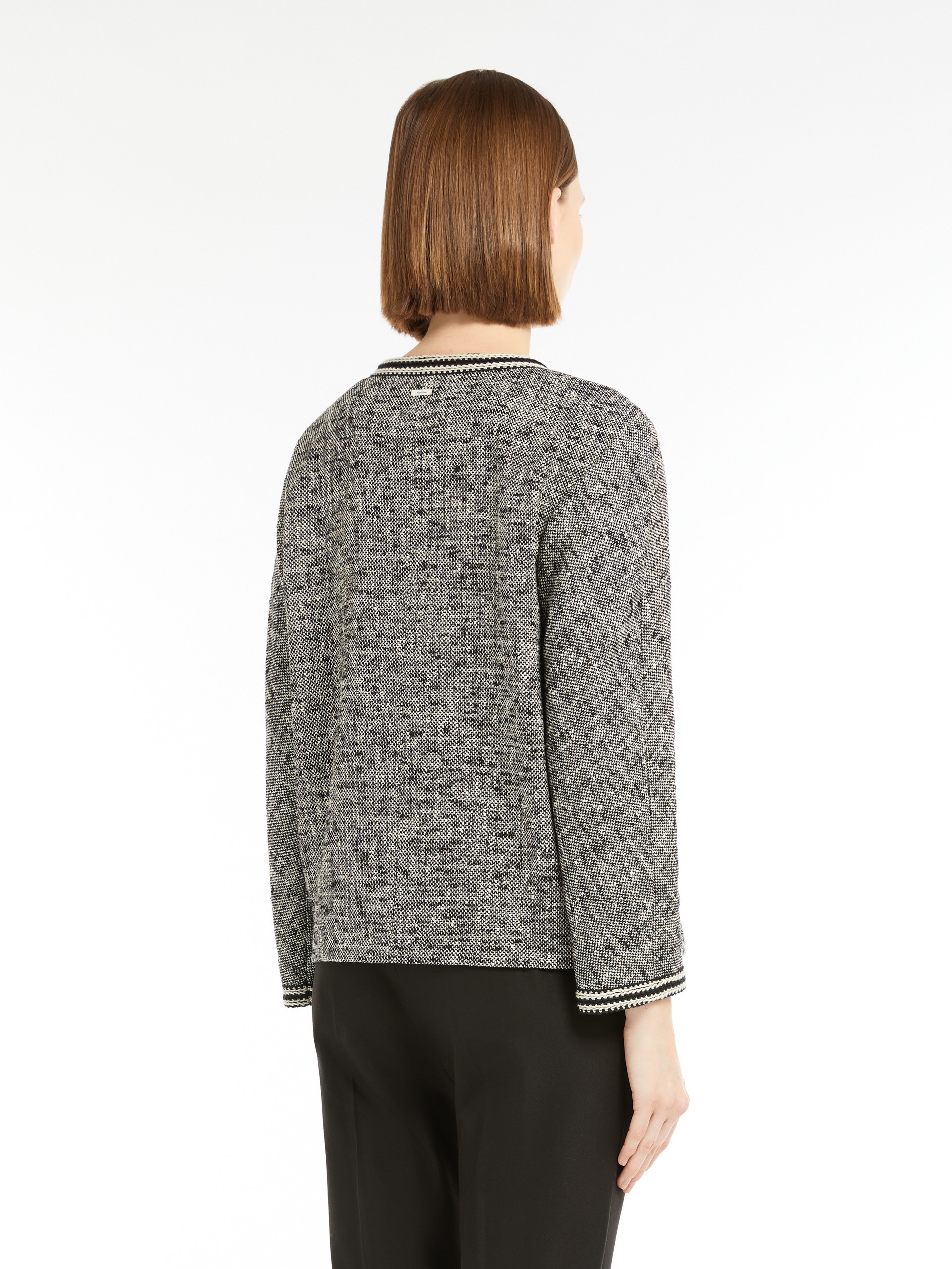 MASTER Stretch cotton crew-neck jacket - 4