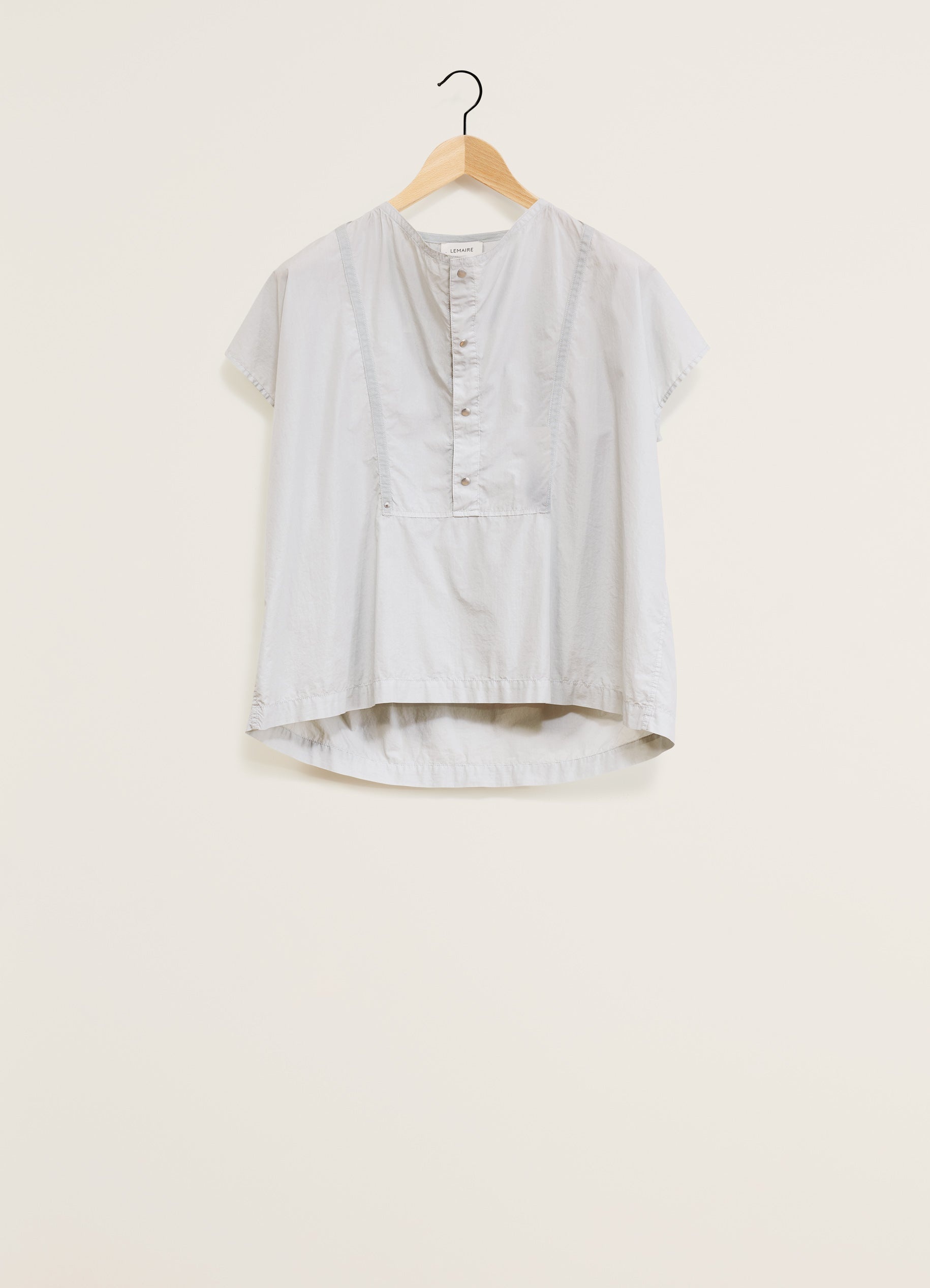 CAP SLEEVE TOP WITH SNAPS - 1