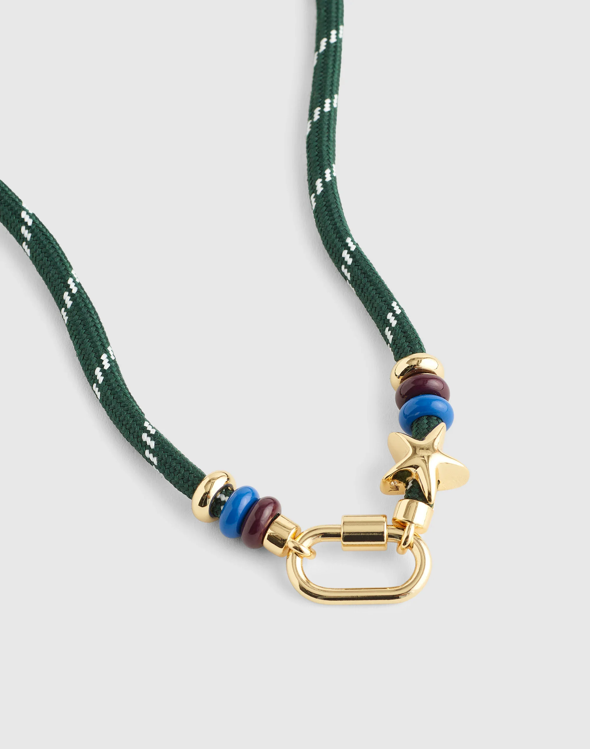 Carabiner Paracord Charm Necklace - 1