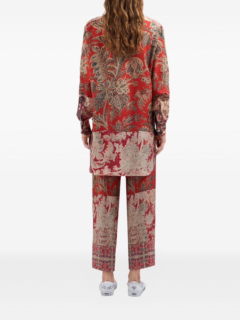 paisley-print shirt 3
