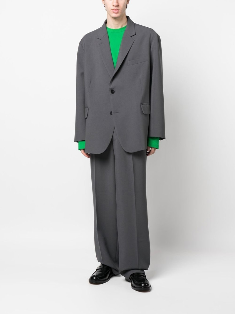 The Frankie Shop Bea wide-leg suit trousers outlook