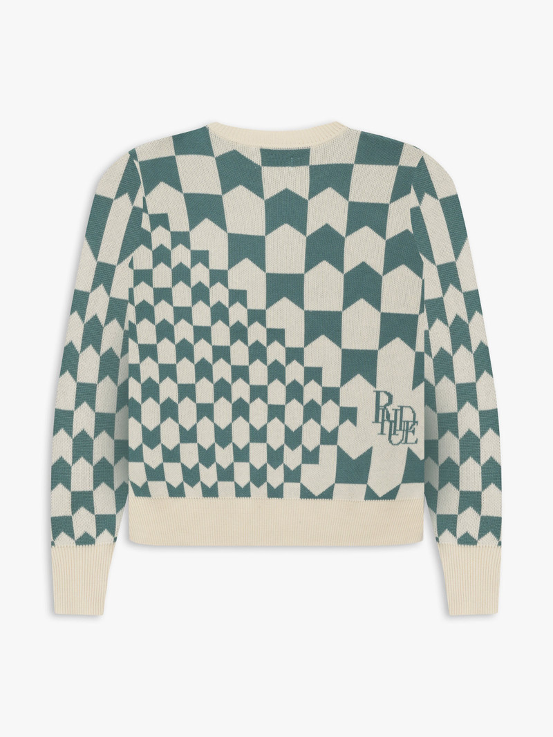 Rhude RACING KNIT CREWNECK outlook