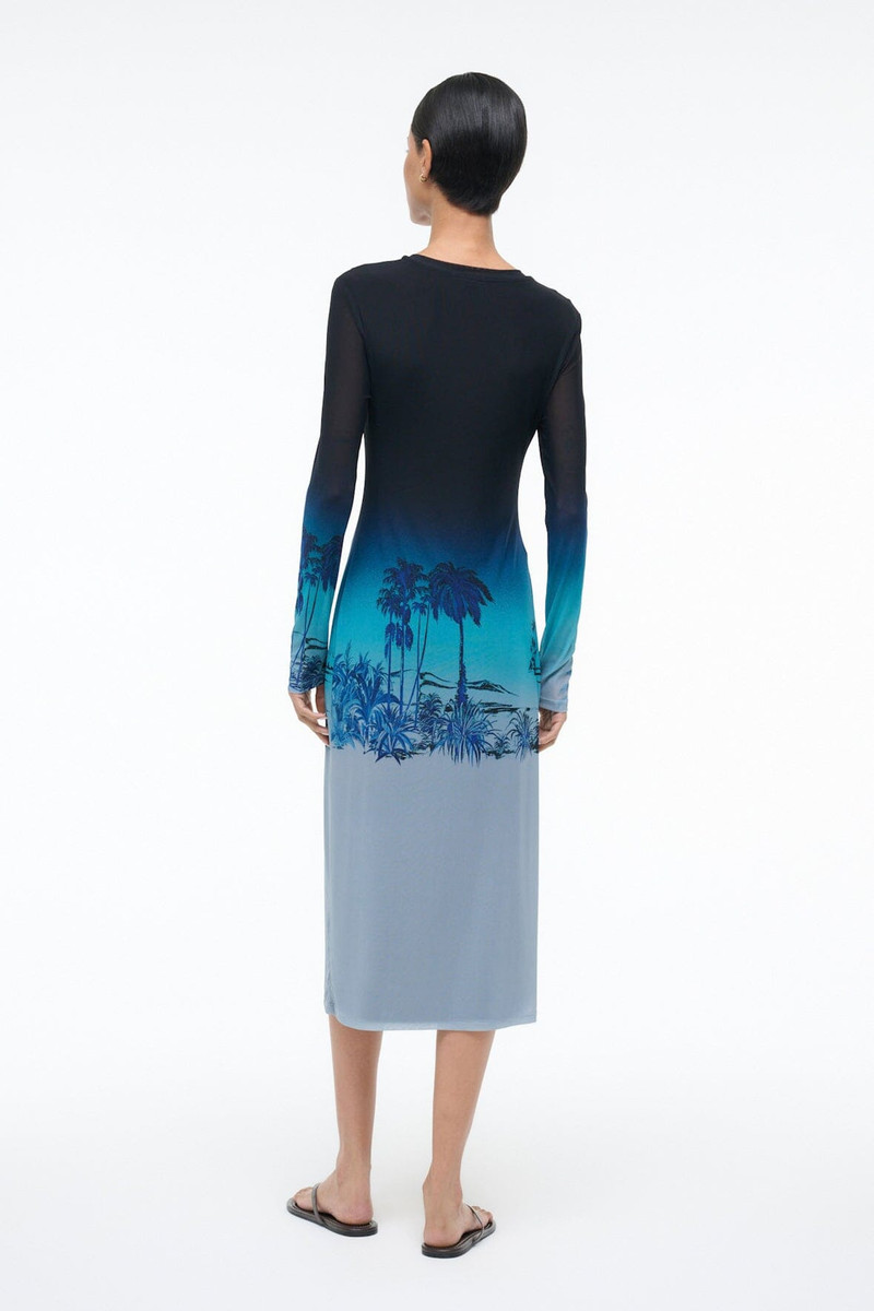 STAUD RAVEN DRESS CALIFORNIA DREAMS 5