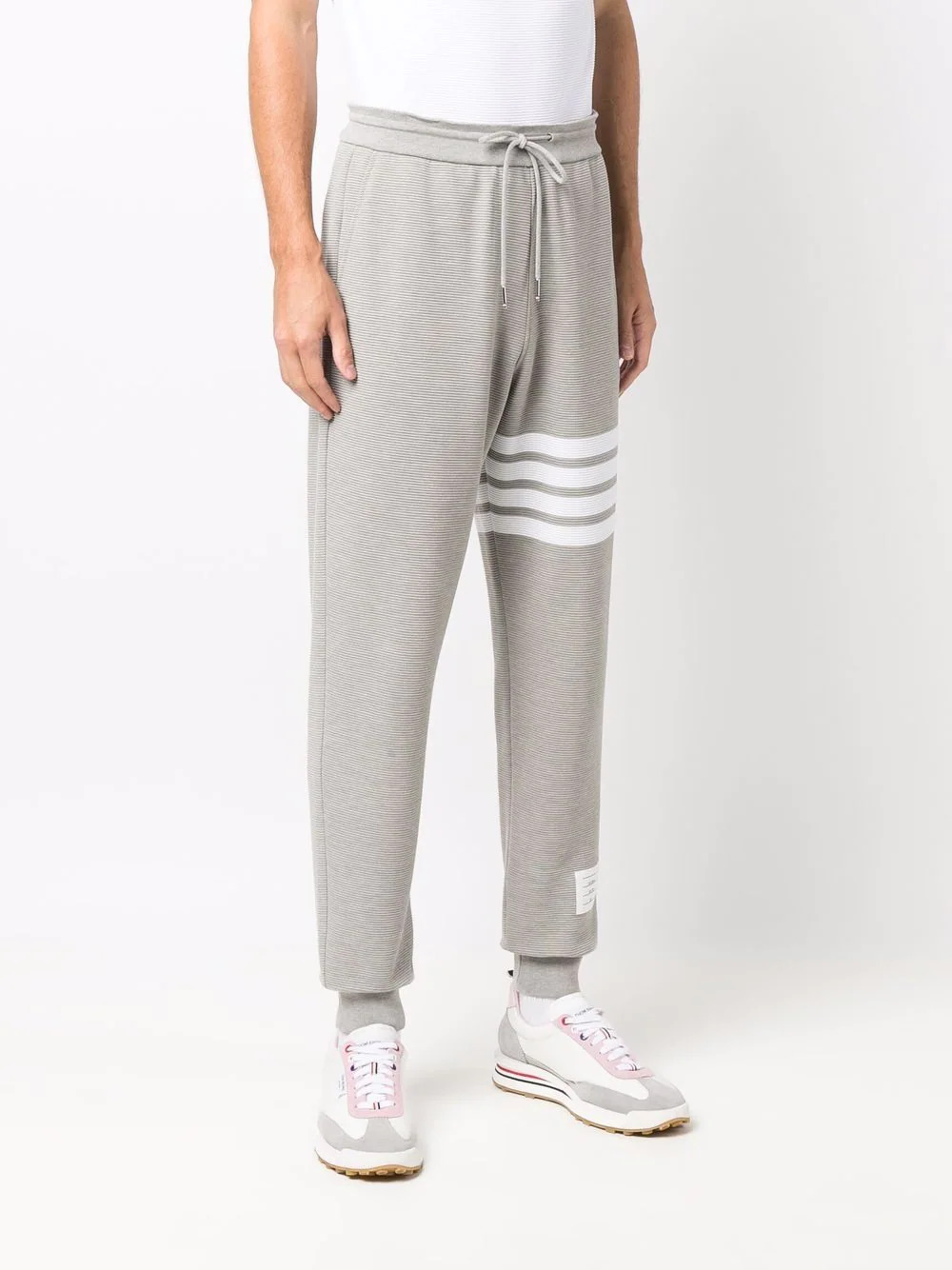 Sweatpants With 4Bar In Cotton - 3