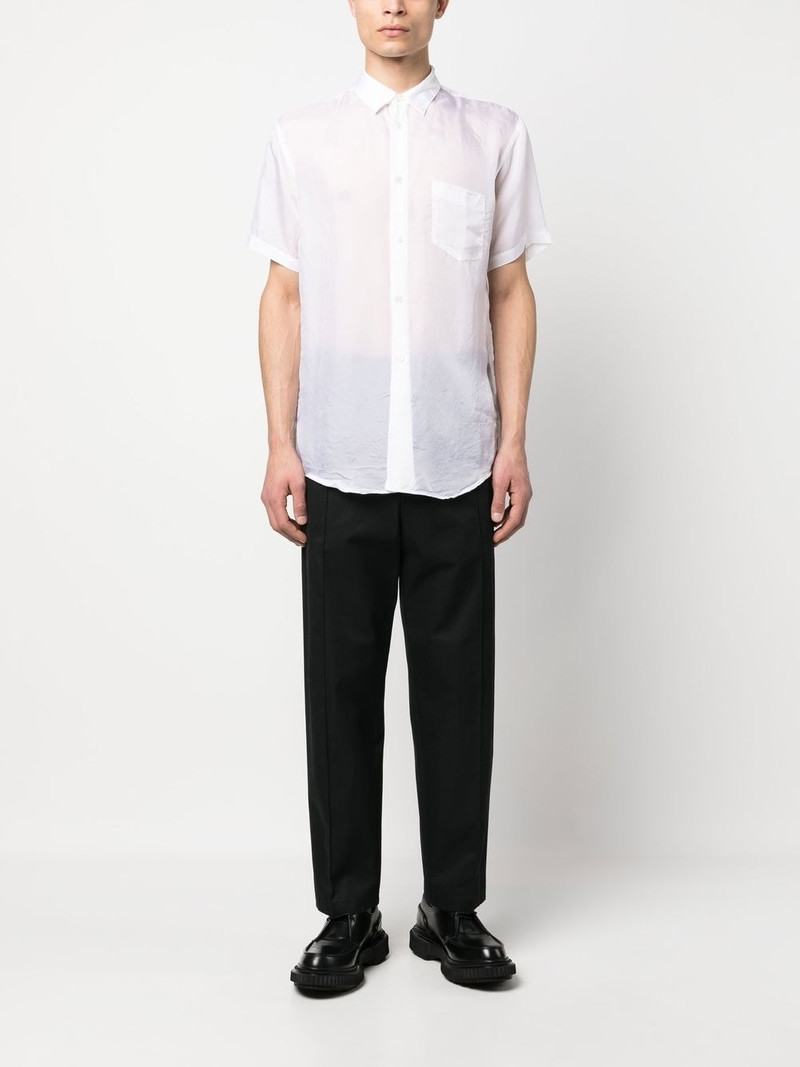 Comme des Garçons SHIRT short-sleeves classic-collar shirt outlook