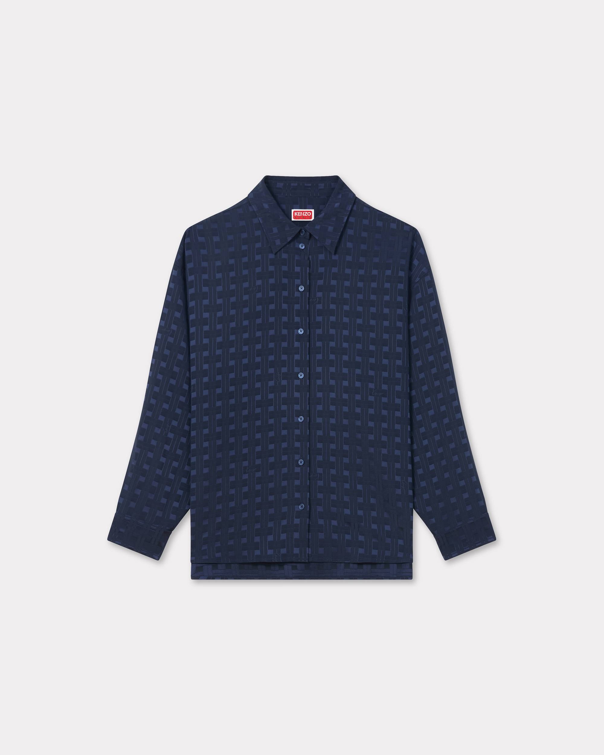 'KENZO Weave' dropped shoulders shirt - 1