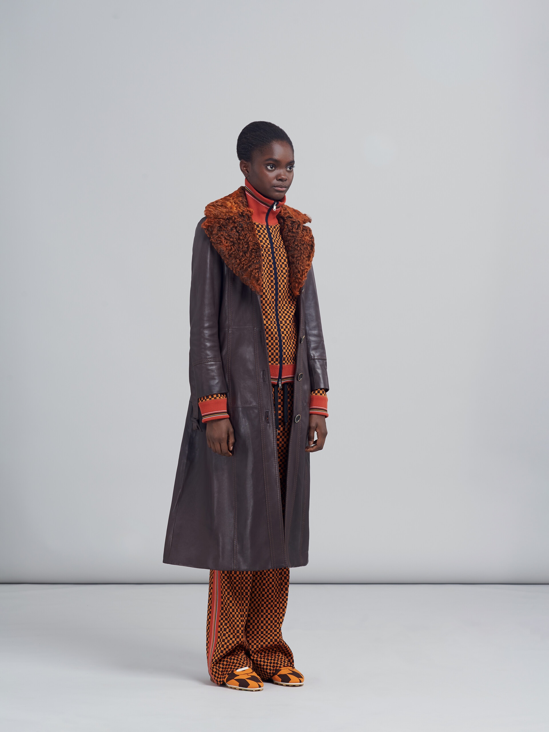 JACQUARD JERSEY LONG TROUSERS - 5