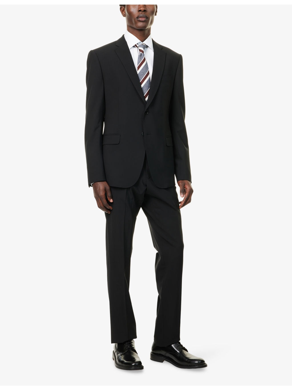 M Line Single-Breasted Virgin-Wool Suit - 3