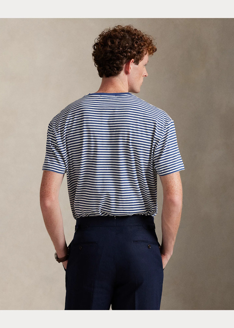 Classic Fit Striped Jersey T-Shirt 3