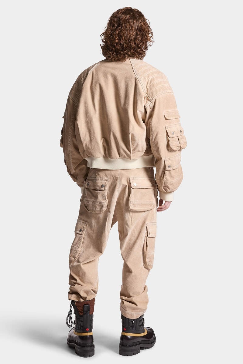 GRUNGE CARGO PANTS - 4