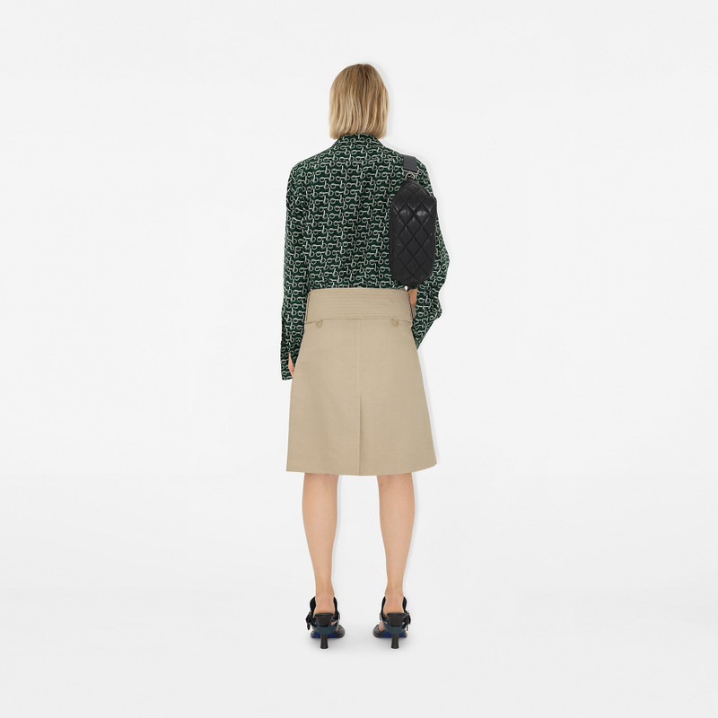Canvas Trench Skirt 4