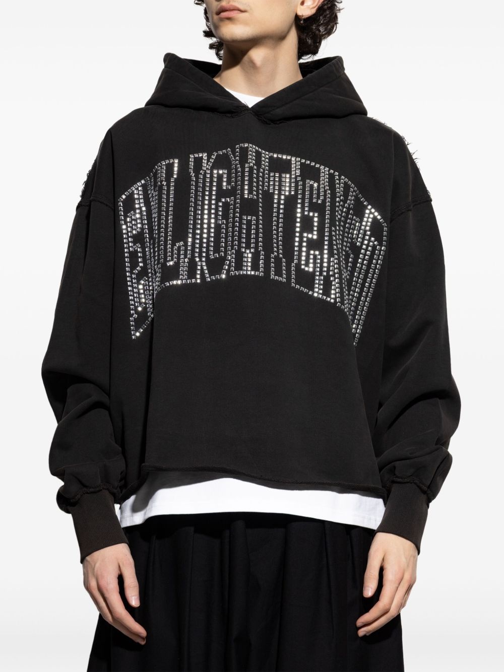Enlighted cropped hoodie - 3