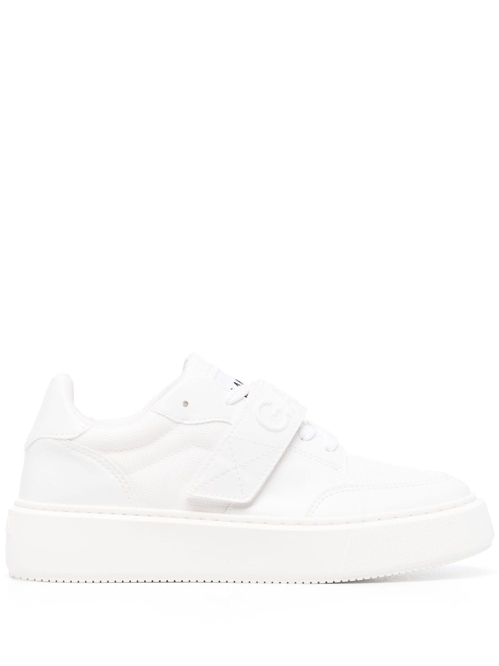 touch-strap low-top sneakers - 1