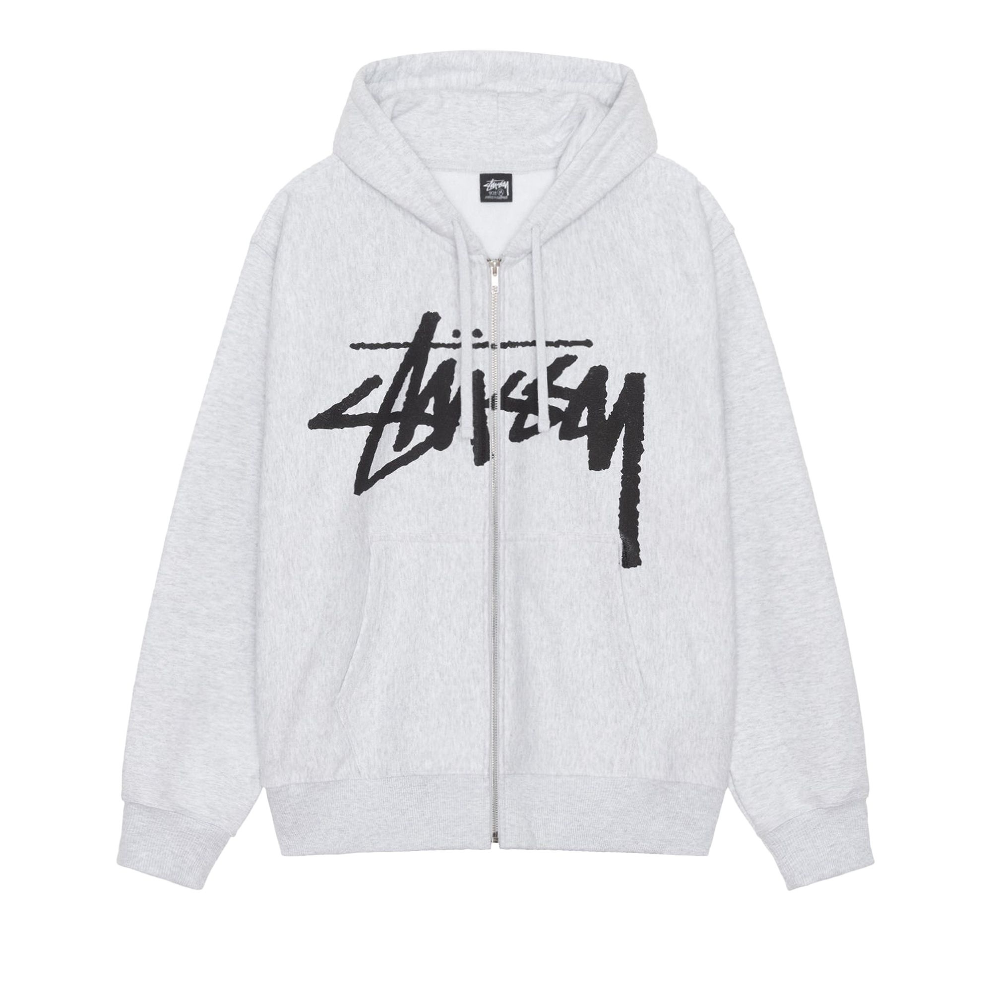 Stussy Venus Zip Hoodie 'Ash Heather' - 1