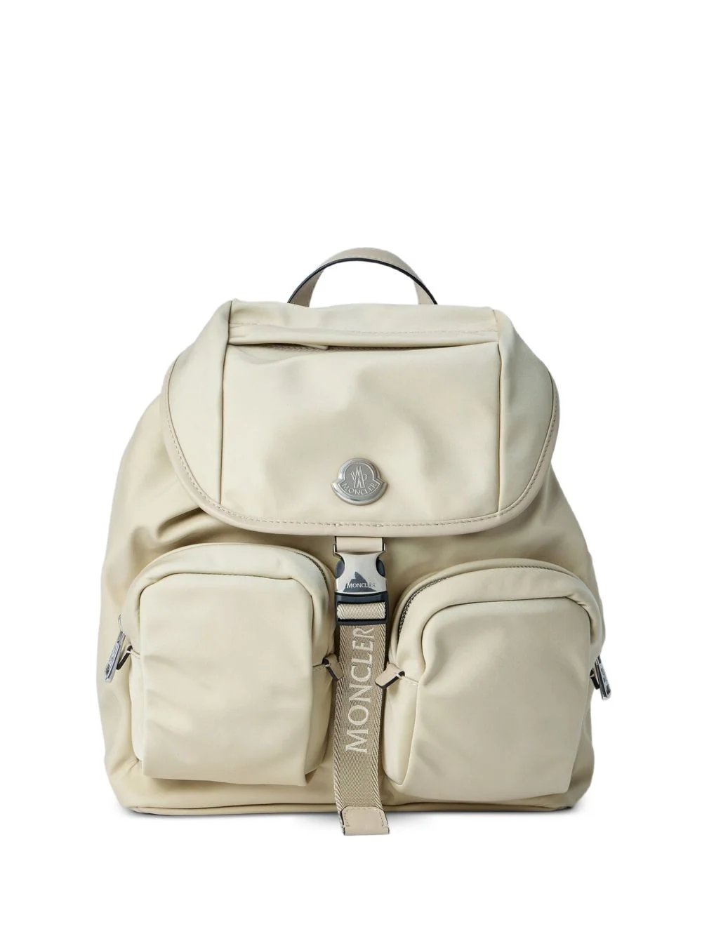 Trick buckle logo backpack - 1