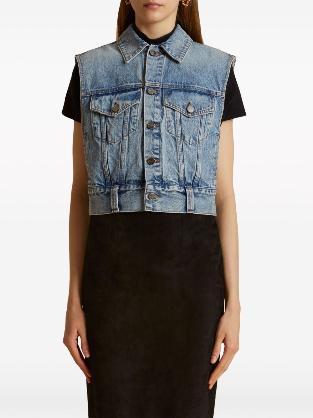 The Lizzo denim vest - 3