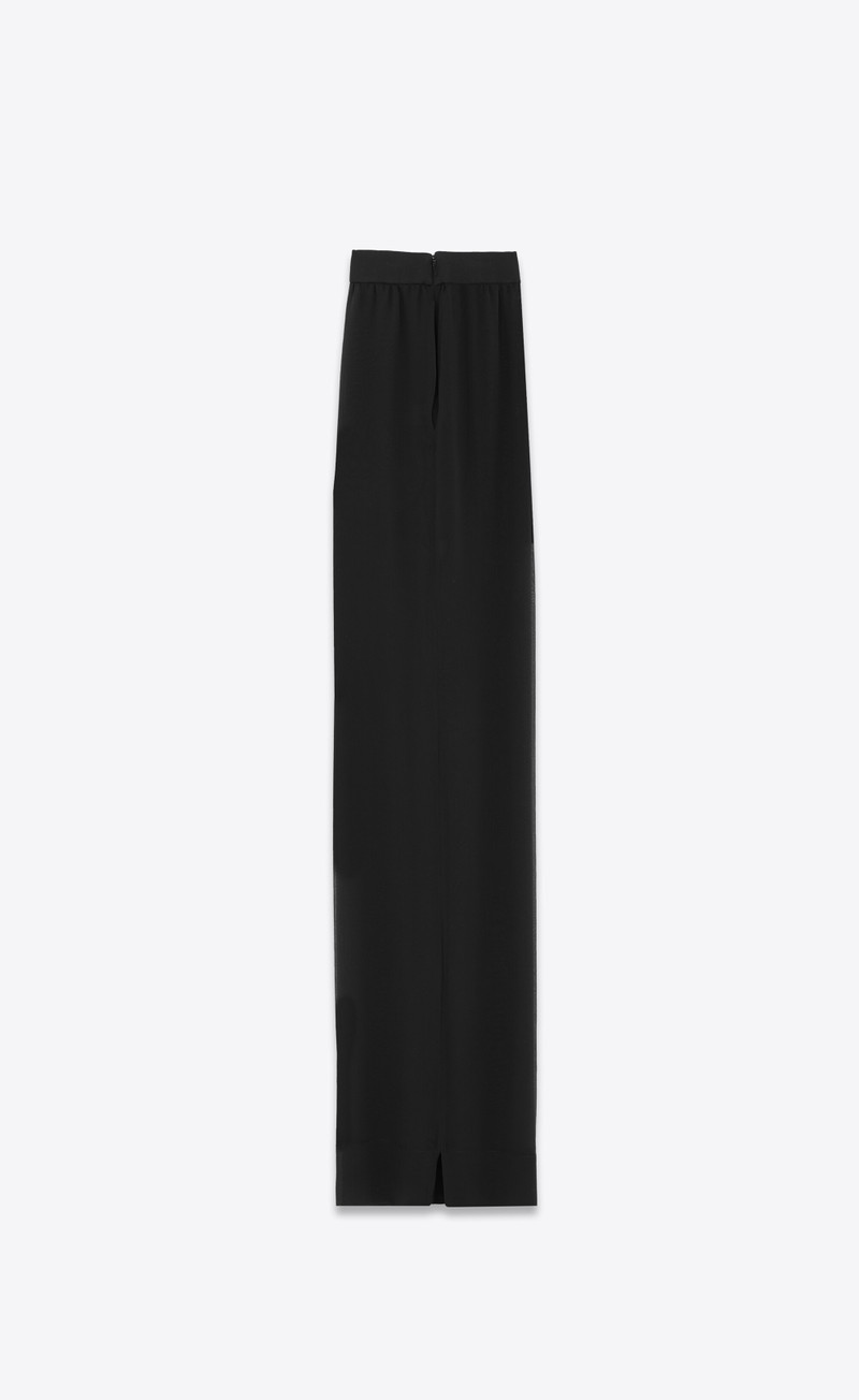 SAINT LAURENT large pants in crepe muslin outlook