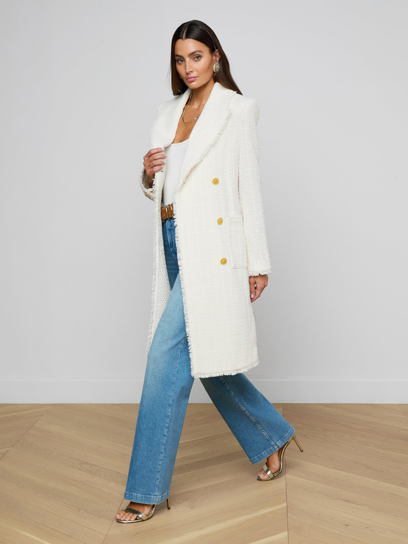 Cooper Tweed Trench Coat 5