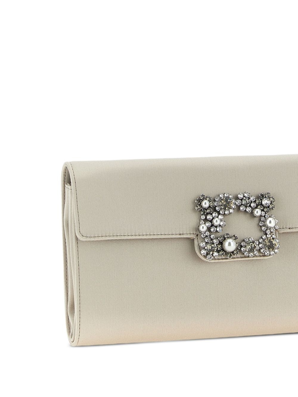 Efflorescence jewel-embellished clutch - 3
