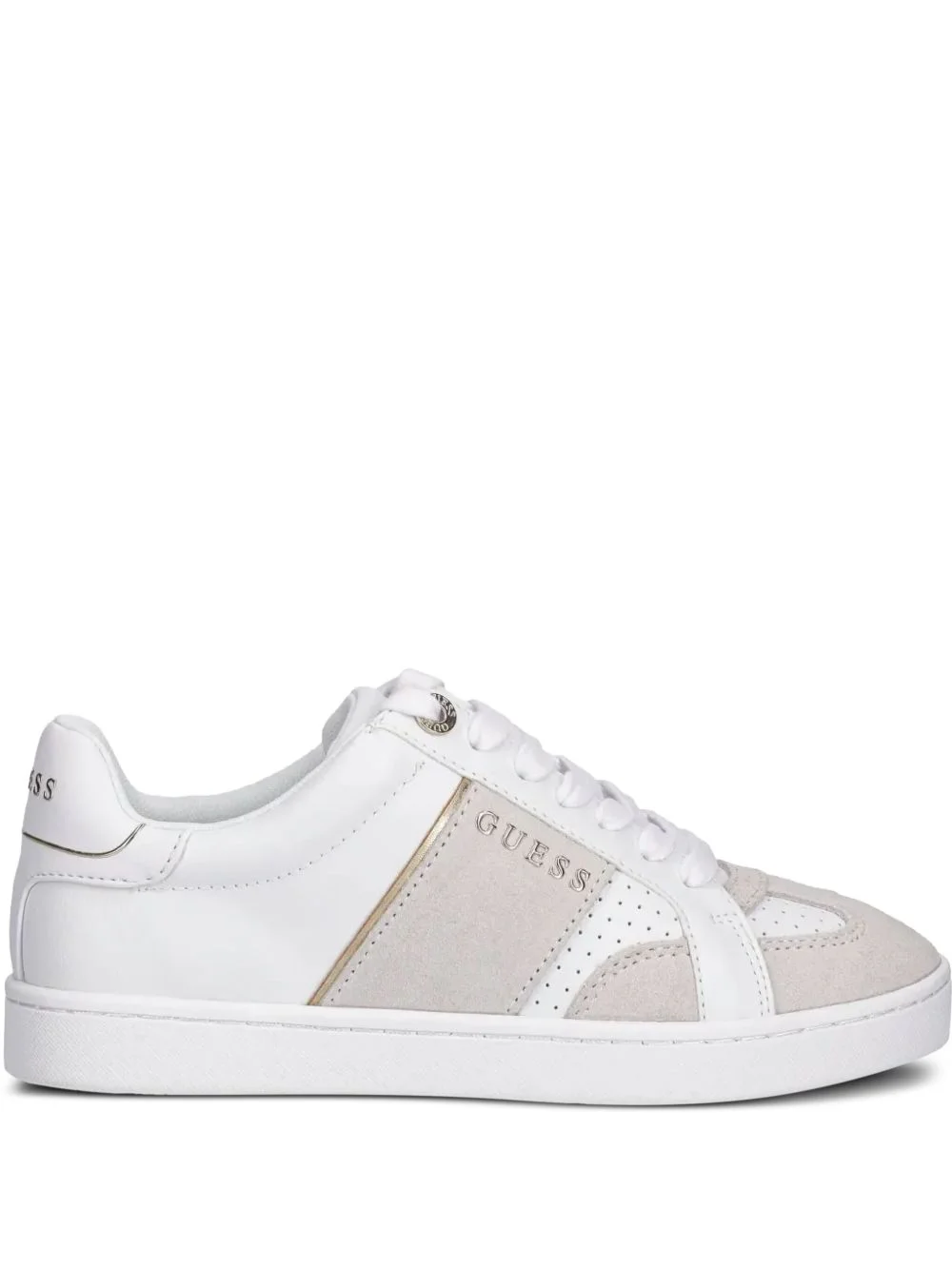 Jrone perforated panelled sneakers - 1