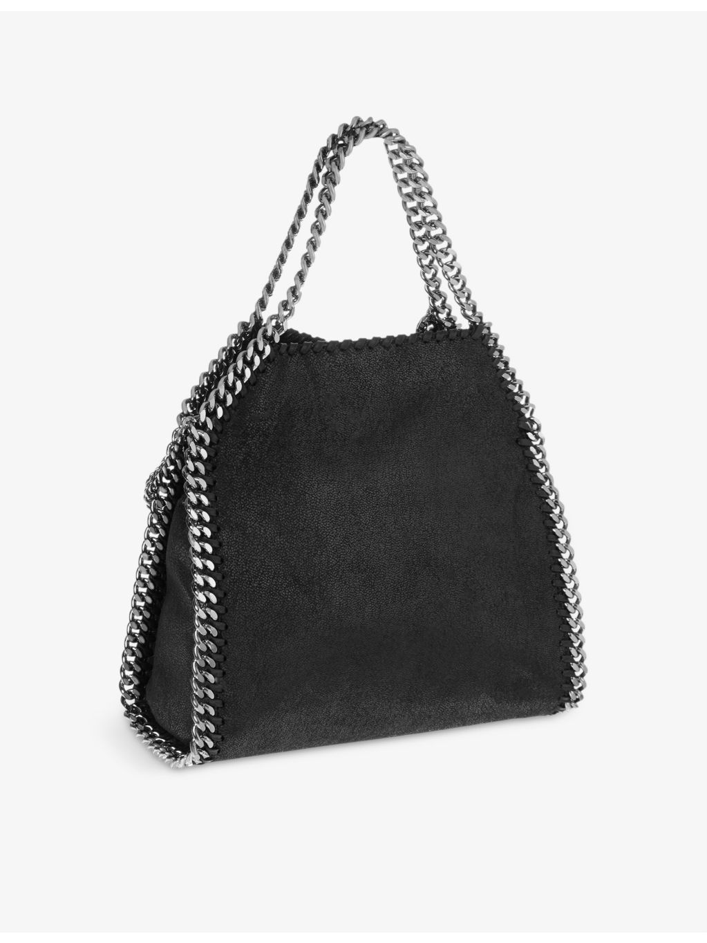 Mini Falabella faux-suede tote - 3