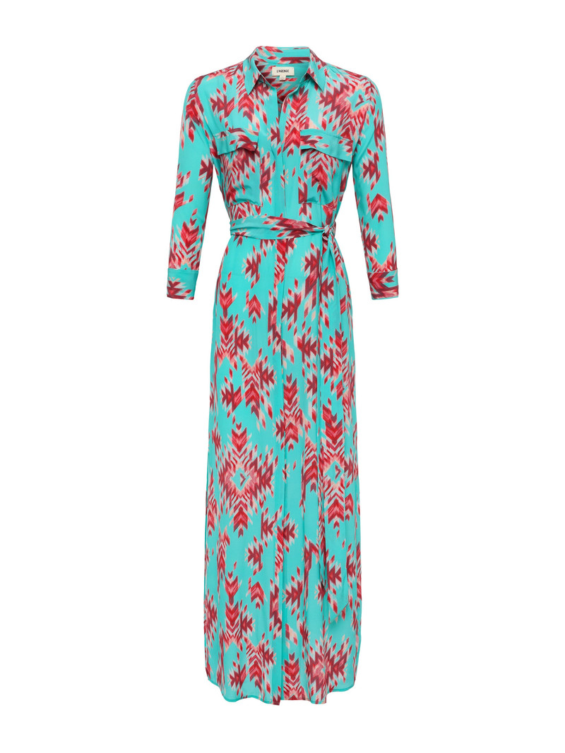 Cameron Silk Shirt Dress 1