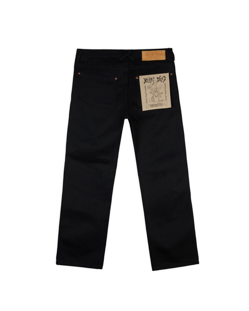 BRAIN DEAD Type 01 13.2oz Selvedge Denim - Solid Black outlook