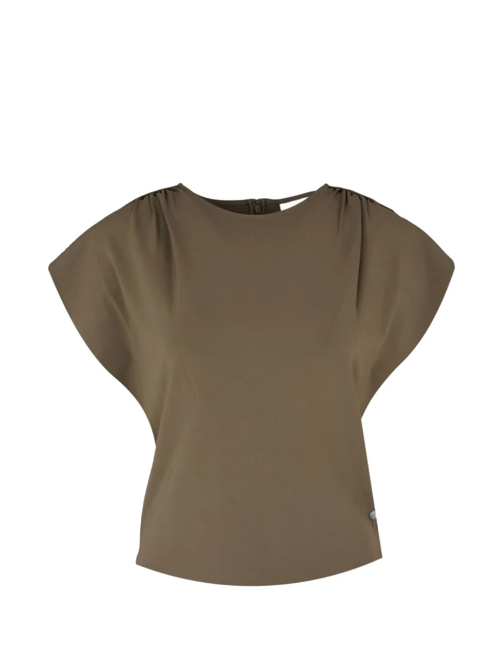Petal drape-sleeve top - 1