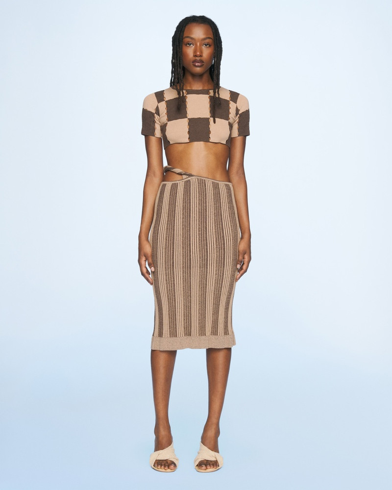 JACQUEMUS La jupe Gelato outlook