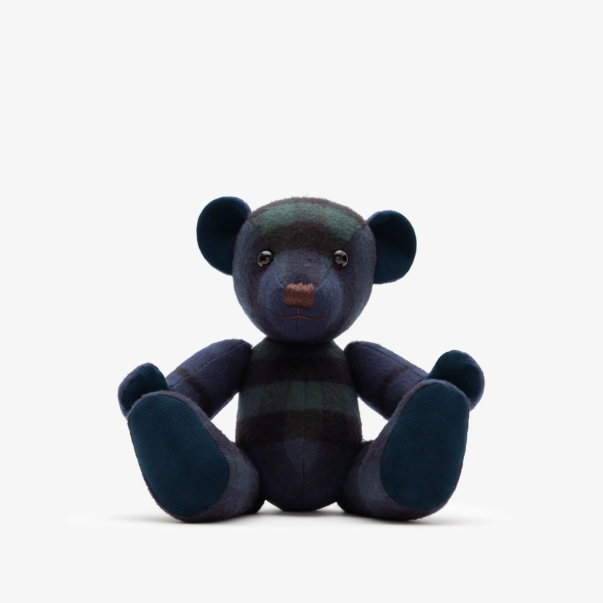 Check Cashmere Thomas Bear - 1