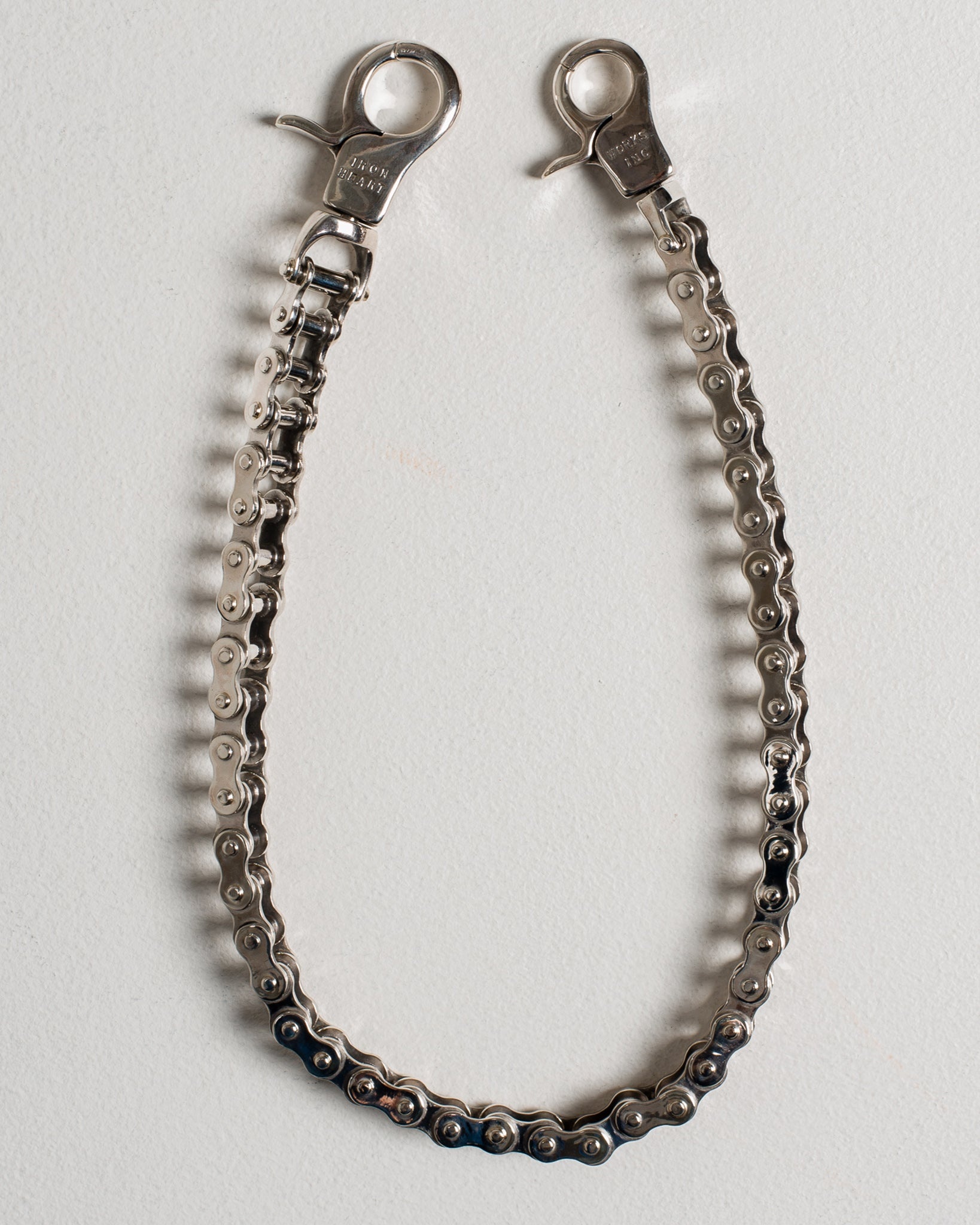 IHSI-01 "Motorcycle Chain" Wallet Chain - Sterling Silver - 1