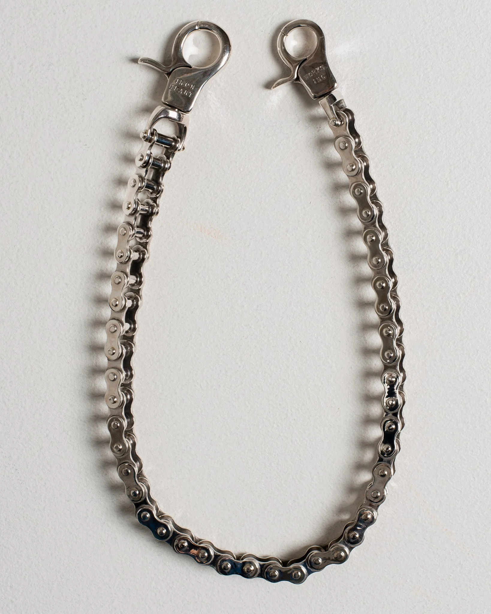 "MOTORCYCLE CHAIN" WALLET CHAIN - STERLING SILVER - 1