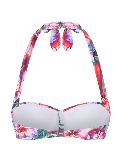 Dolce & Gabbana floral print bikini top outlook