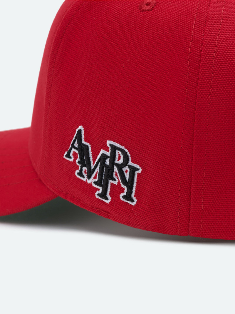 XO FULL CANVAS HAT- RED/BLACK 5