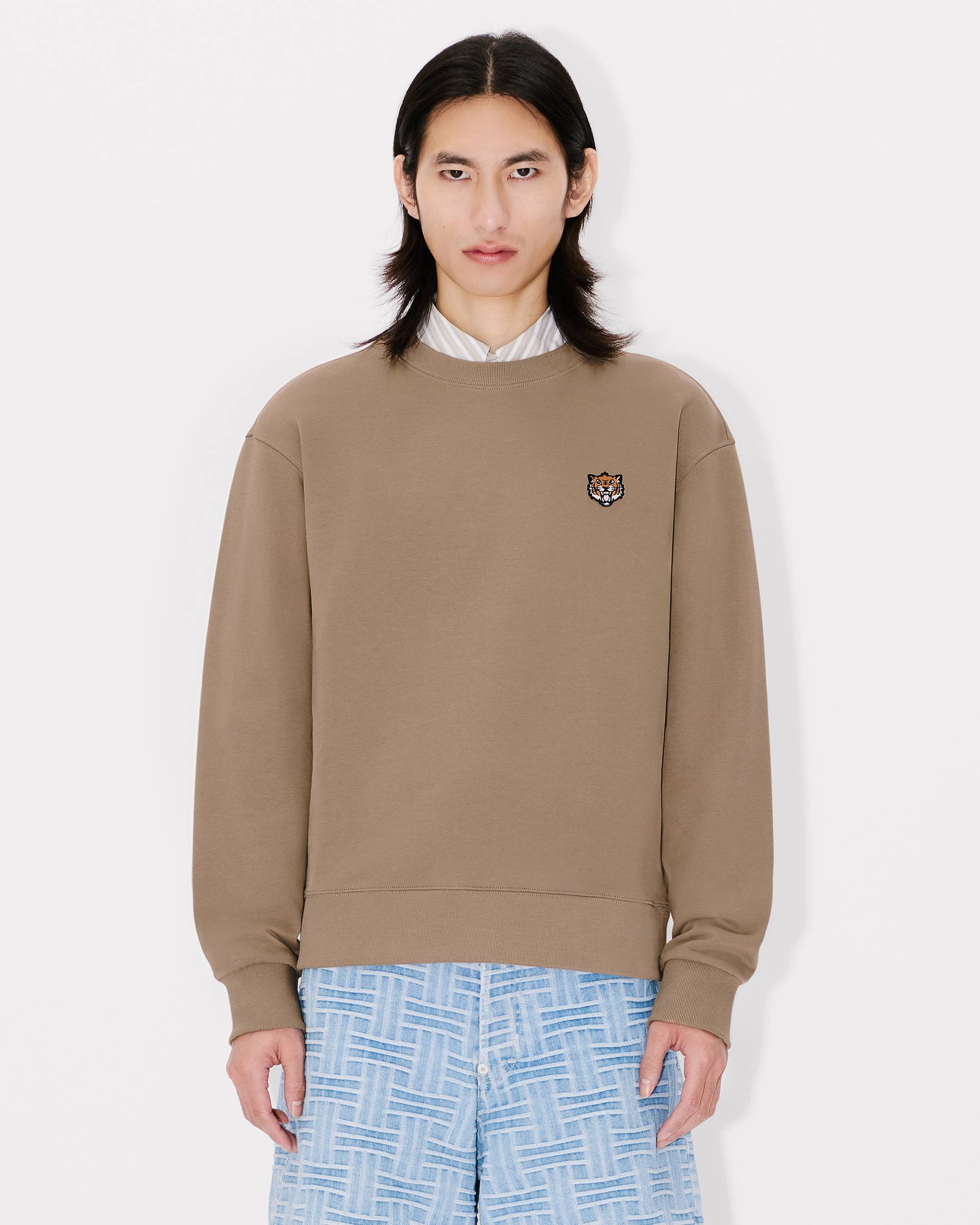 'KENZO Happy Tiger' embroidered sweatshirt in cotton - 3